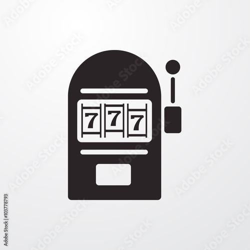 Slot machine icon