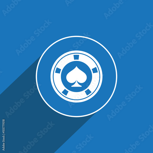 Casino chip icon