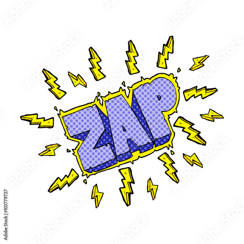 cartoon zap symbol