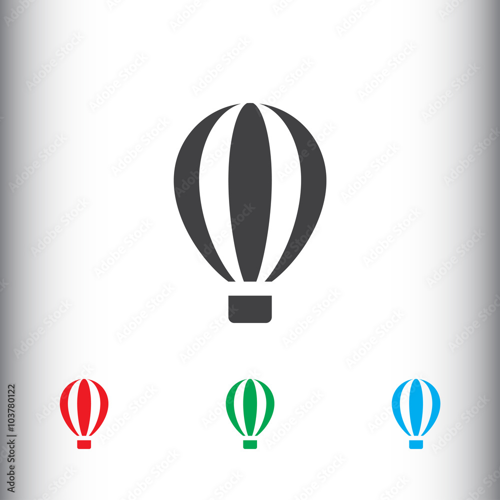 Obraz premium Air balloon icon