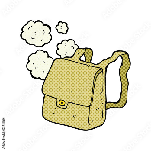 cartoon satchel