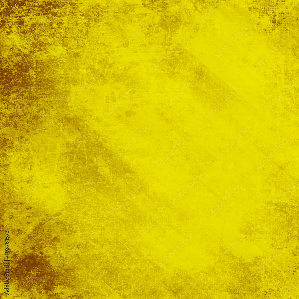 Yellow Grunge Background