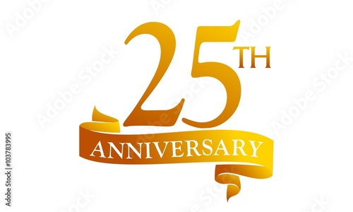 25 Ribbon Anniversary 