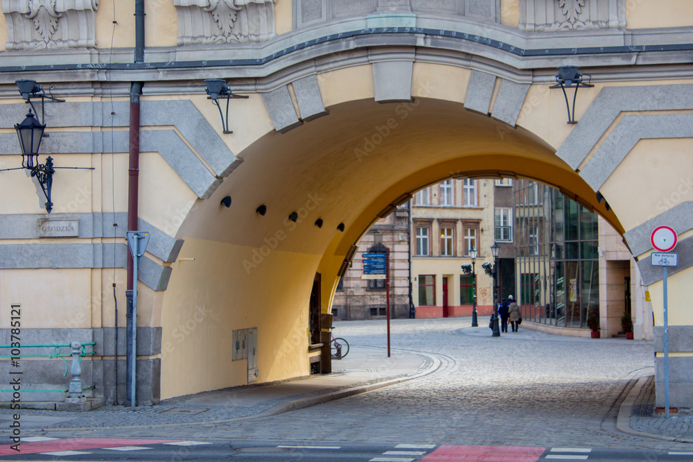 Arch in Wroclaw