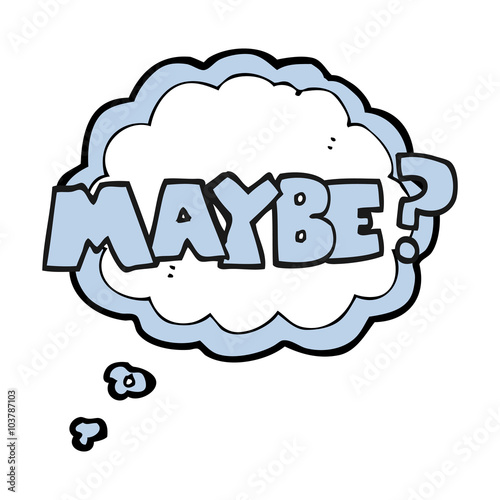 maybe cartoon symbol