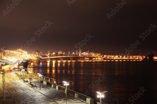 City landscape at night