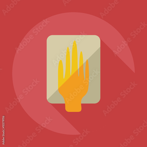 Flat modern design with shadow icons law