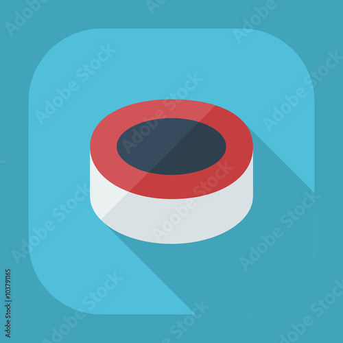 Flat modern design with shadow icons Japanese sushi