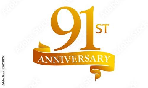 91 Ribbon Anniversary 