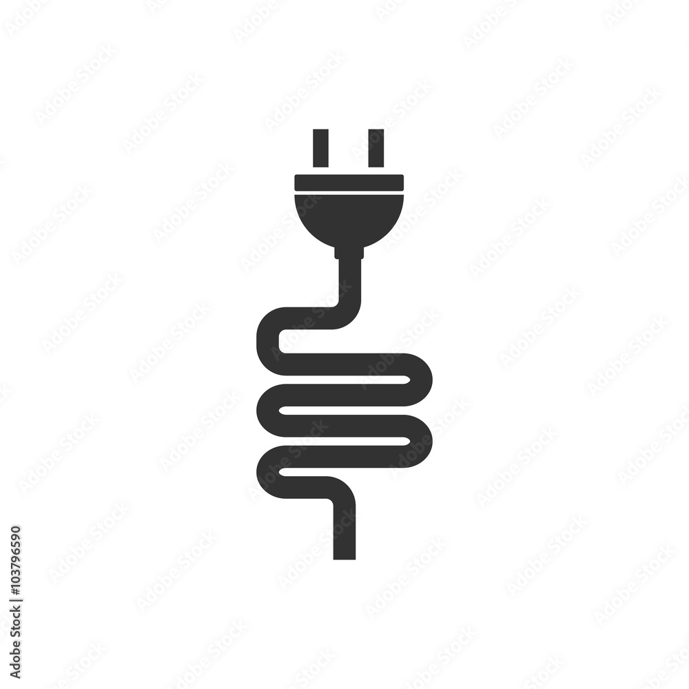 plug icon vector illustration plug icon vector illustration