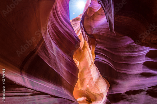 Fotografie, Tablou Antelope Canyon in Page, Arizona