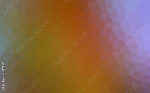 Multicolor polygonal design pattern  which consist of triangles and gradient in origami style.