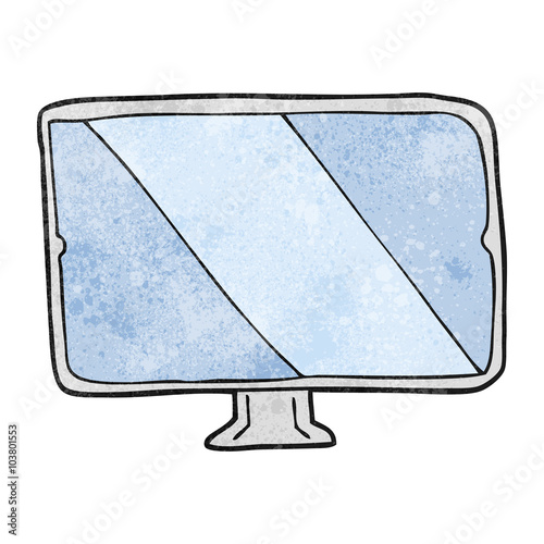 textured cartoon screen
