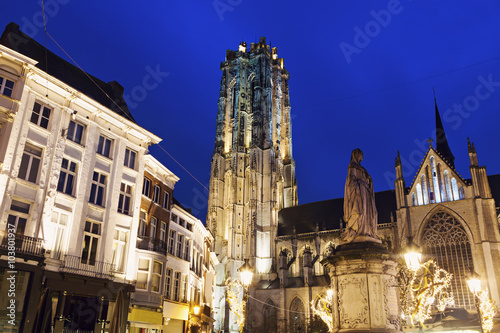 Saint Rumbold's Cathedral in Mechelen