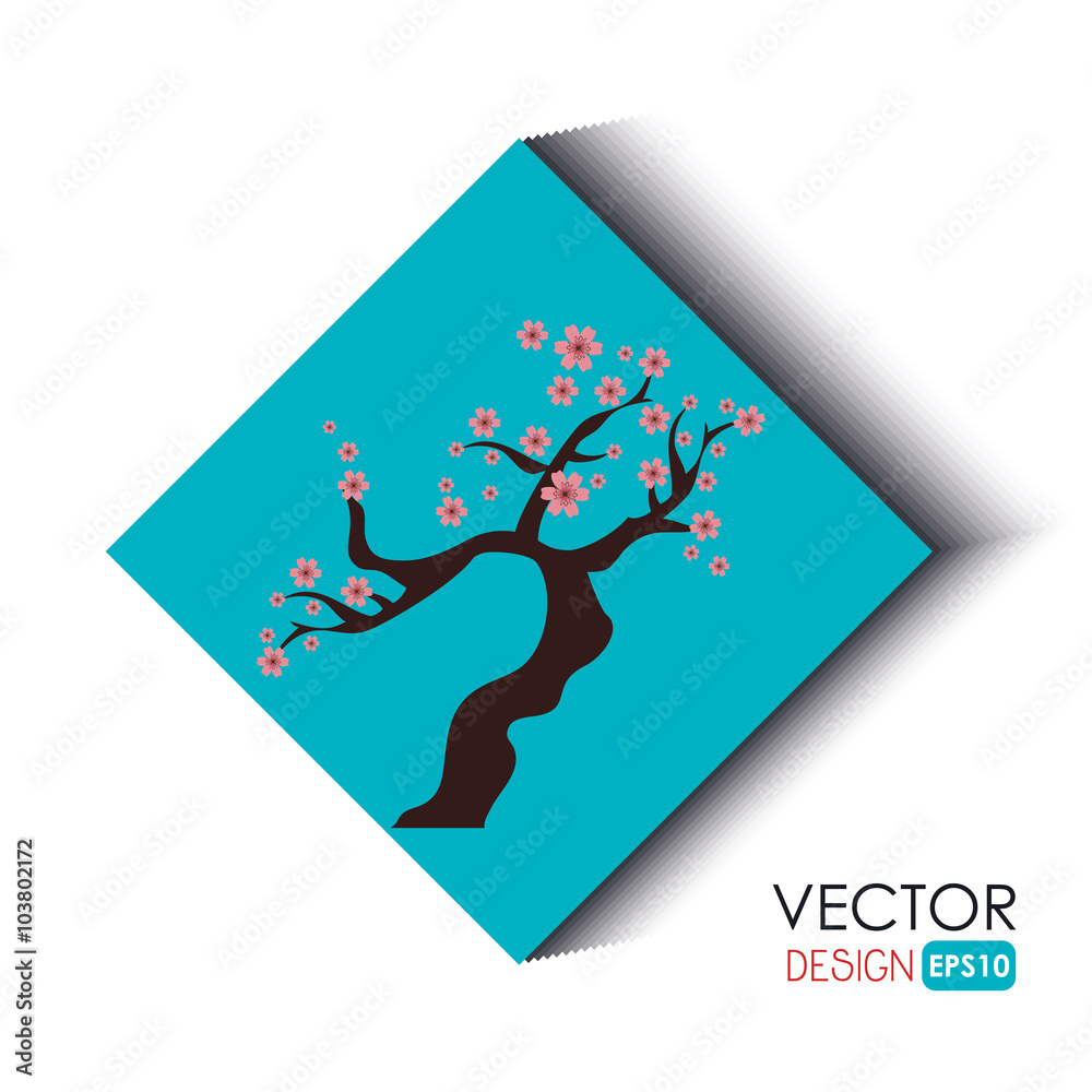 Fototapeta premium nature icon design 