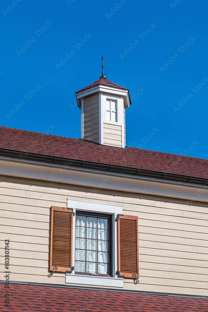 Small tower and window