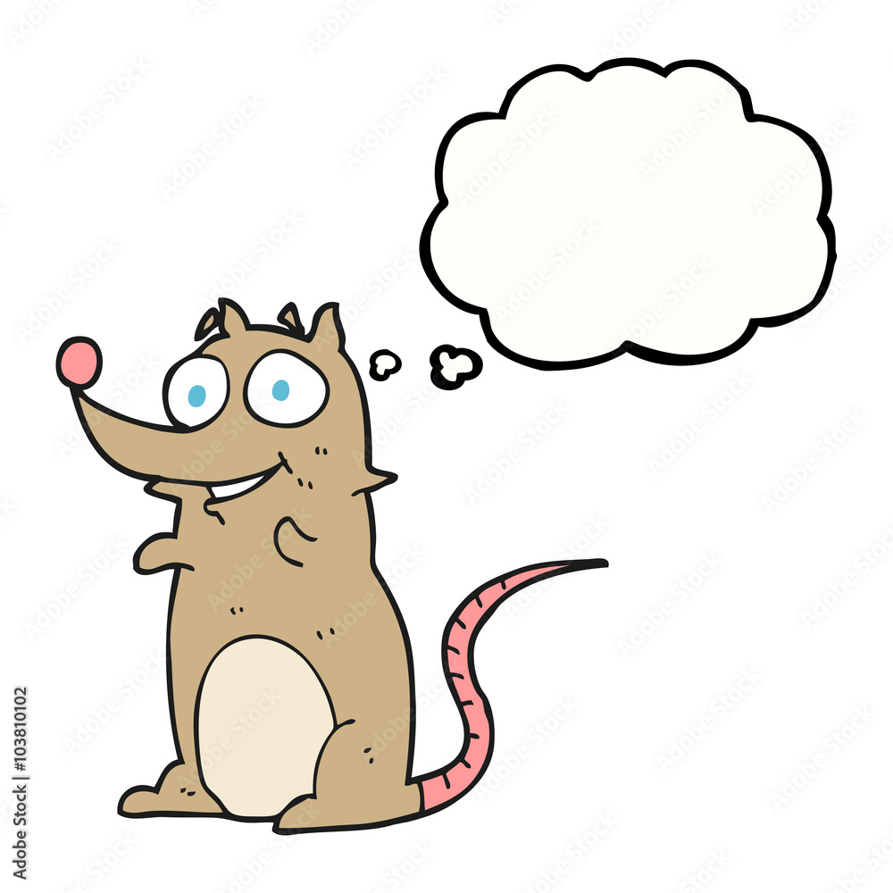 thought bubble cartoon mouse thought bubble cartoon mouse