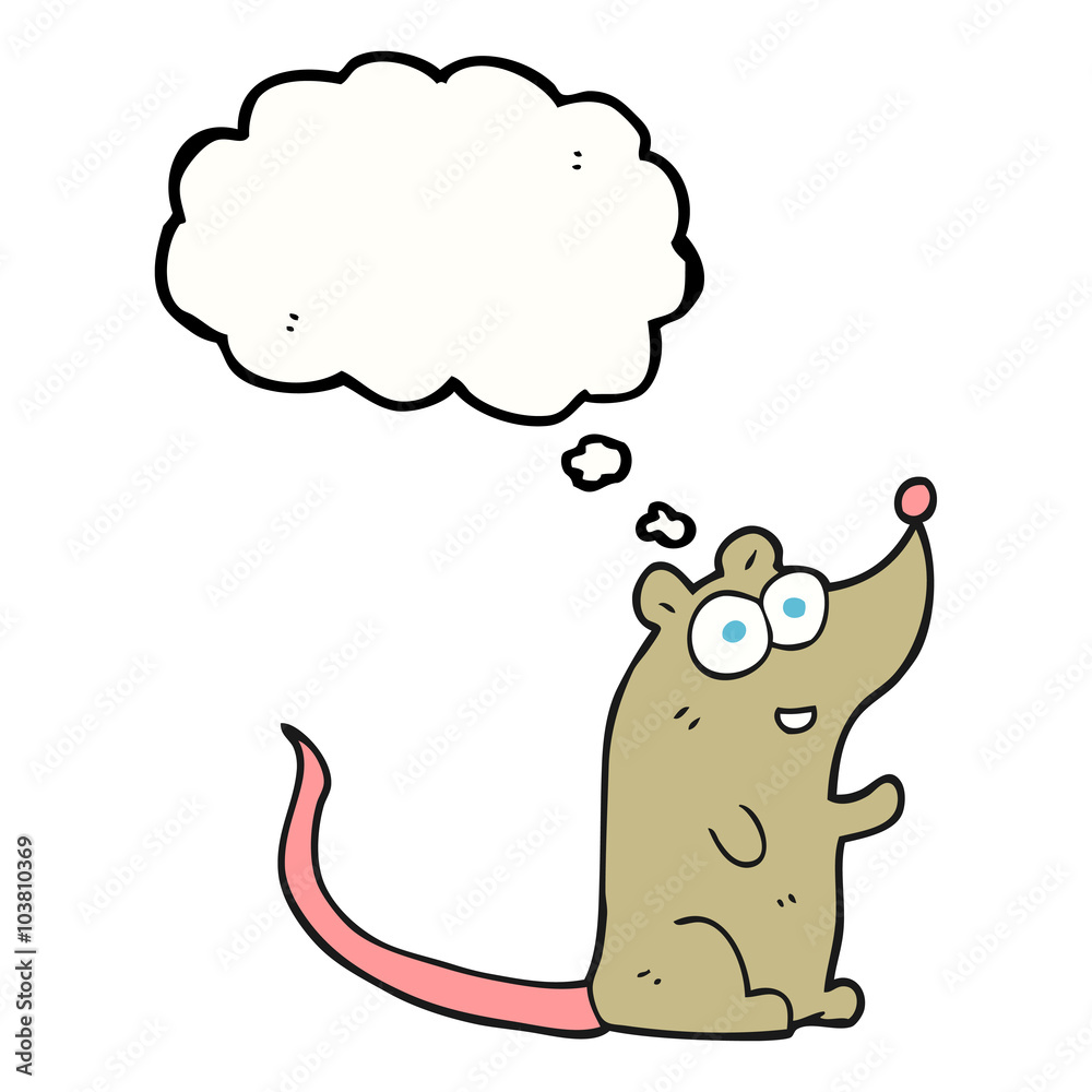 thought bubble cartoon mouse thought bubble cartoon mouse