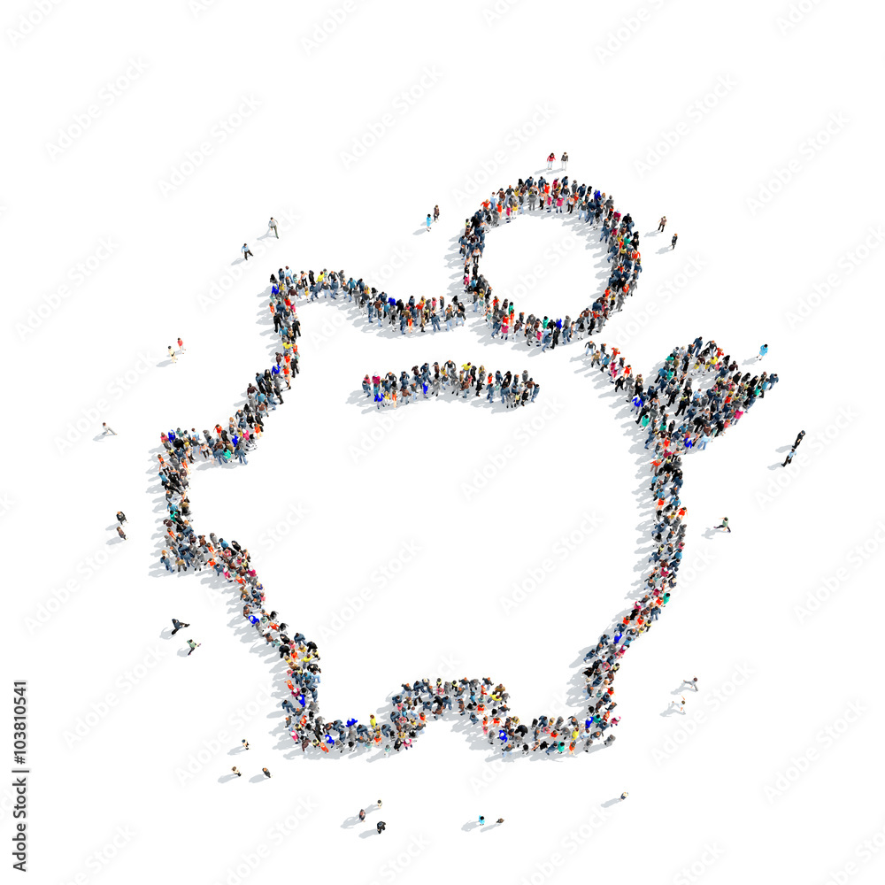 people shape piggy bank people shape piggy bank