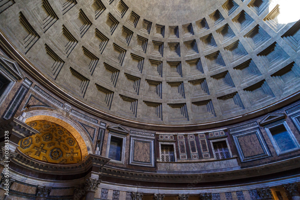Inside View of Pantheon