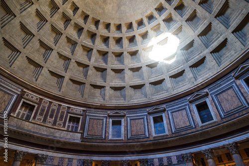Inside View of Pantheon