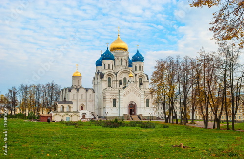 Savior Transfiguration and St. Nicholas Cathedral in Ugresha Monastery in Moscow region