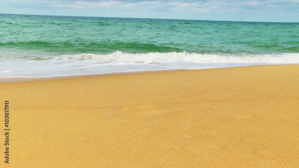 Nice tropical beach and sea wave.
Nice tropical beach and sea wave.