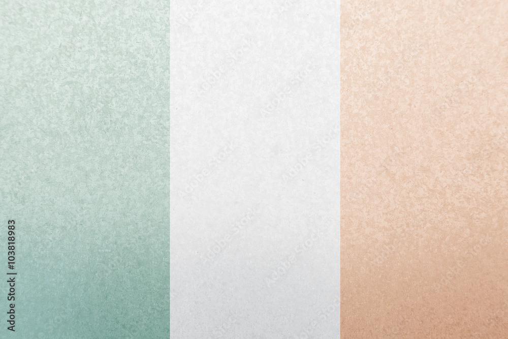 Fototapeta premium Ireland Steel Flag
