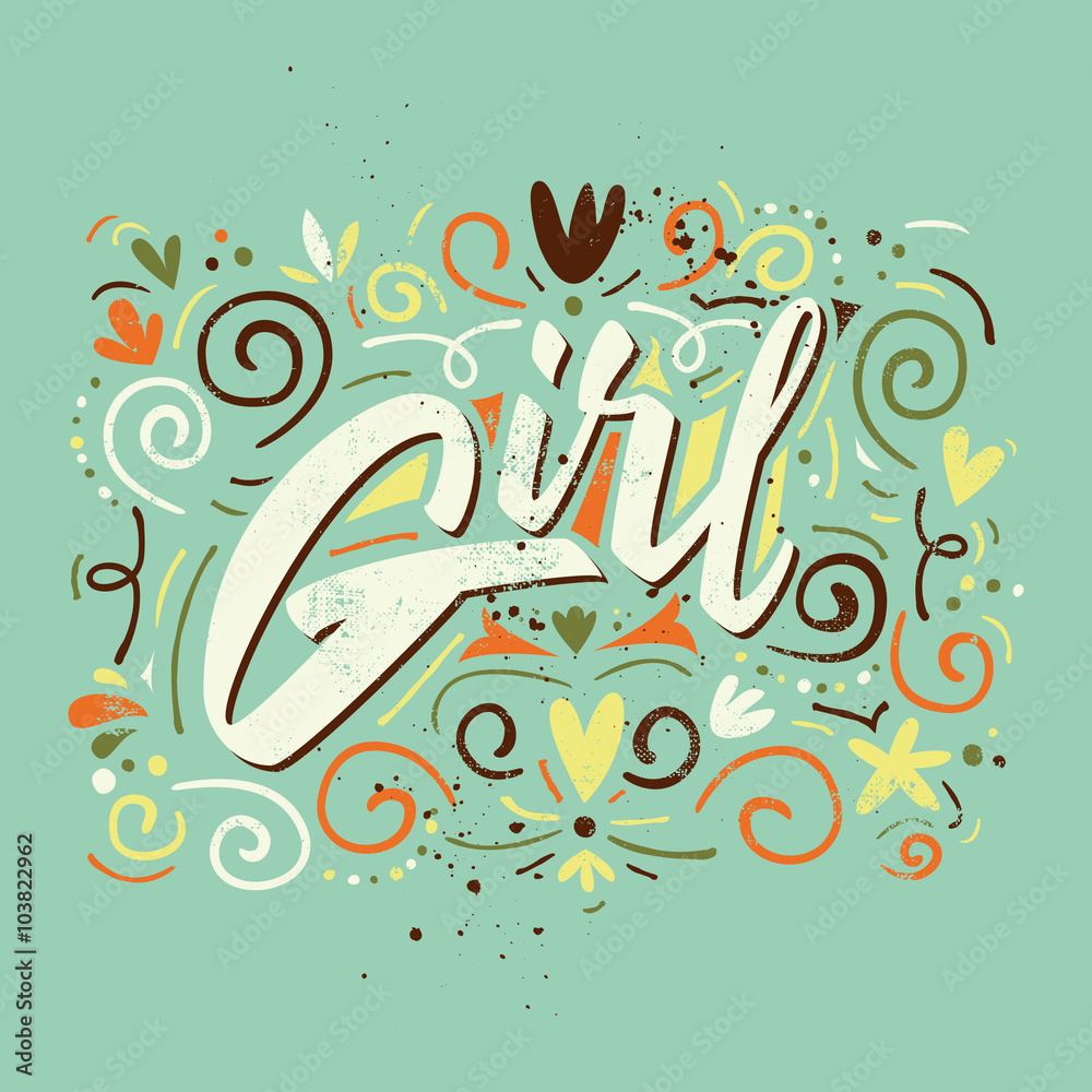 Vector illustration. Abstract composition. Hand lettering. Handmade. Abstract illustration. Vector illustration. Abstract composition. Hand lettering. Handmade. Abstract illustration.
