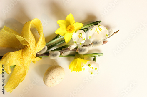 Blumenstrauß zum Osterfest
