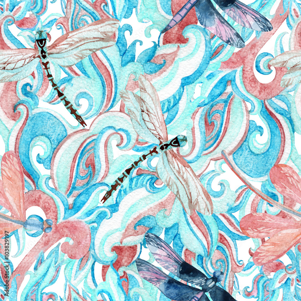Obraz premium Abstract seamless pattern.