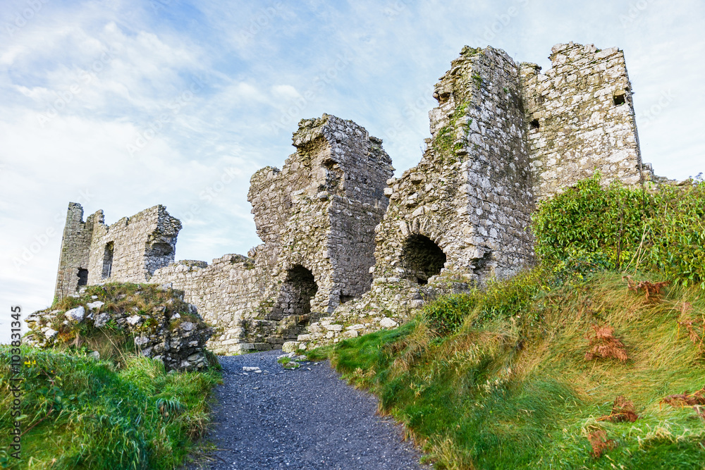 Dunamase castle ruins