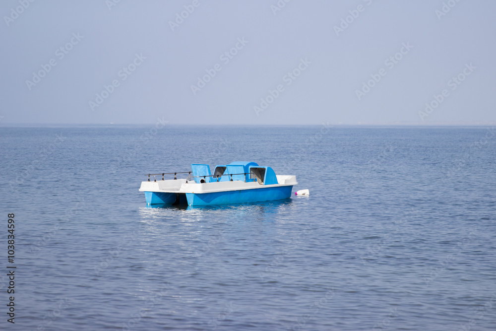 Fishing boat in sea