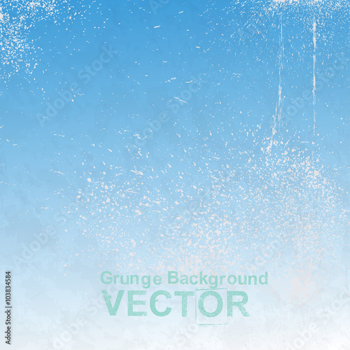 Grunge blue paper texture. Retro vintage background