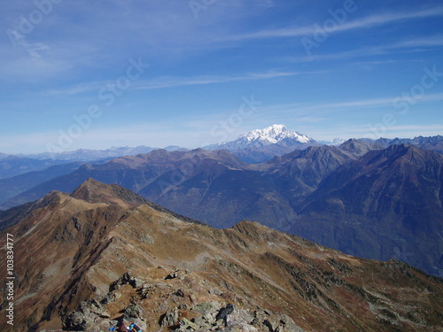 Grand Arc et Mont Blanc