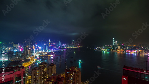 Wallpaper Mural hong kong night light roof top gulf panorama 4k time lapse china
 Torontodigital.ca