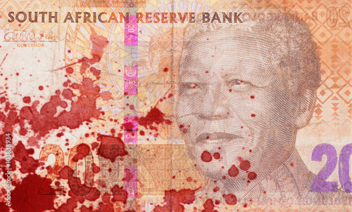 Wallpaper Mural Twenty South African Rand, blood Torontodigital.ca
