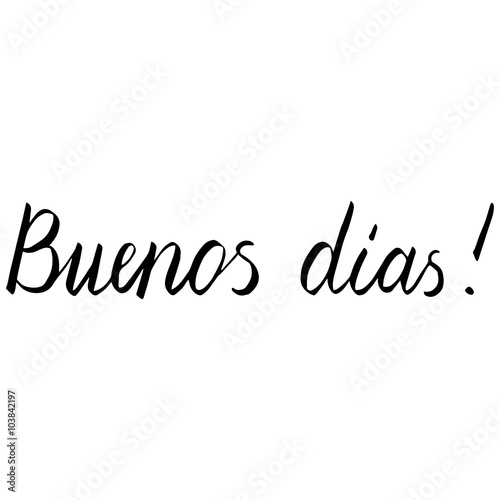 buenos dias
