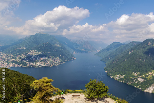 Lake Lugano  Switzerland