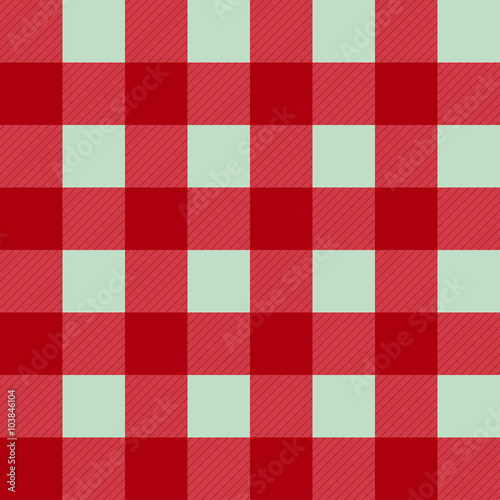 Red Pink Green Chessboard Background Vector Illustration