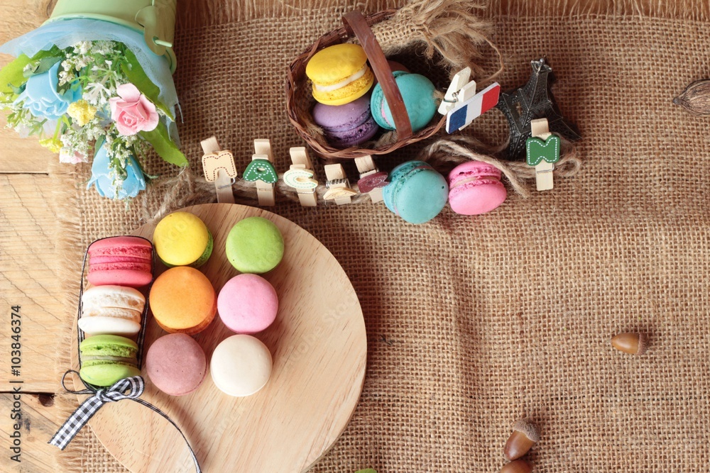 macaroons dessert traditional french colorful and sweet macaroons dessert traditional french colorful and sweet