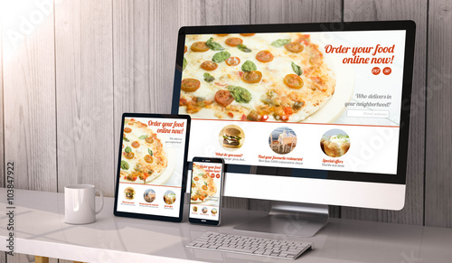Canvastavla devices responsive on workspace order food online