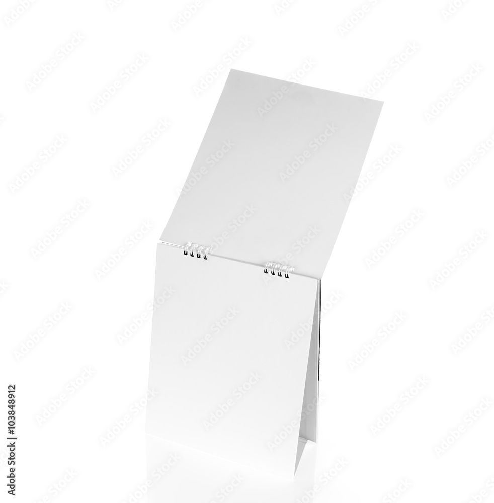 Blank desktop calendar Blank desktop calendar