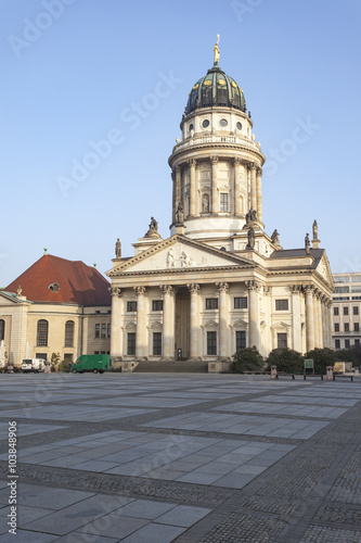 BERLIN, GERMANY - APRIL 11, 2014: Concert hall at the Gendarmenm