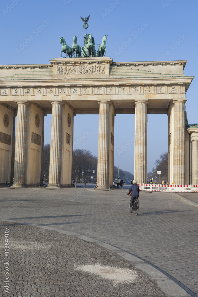 Obraz premium BERLIN, GERMANY - APRIL 11, 2014: Concert hall at the Gendarmenm