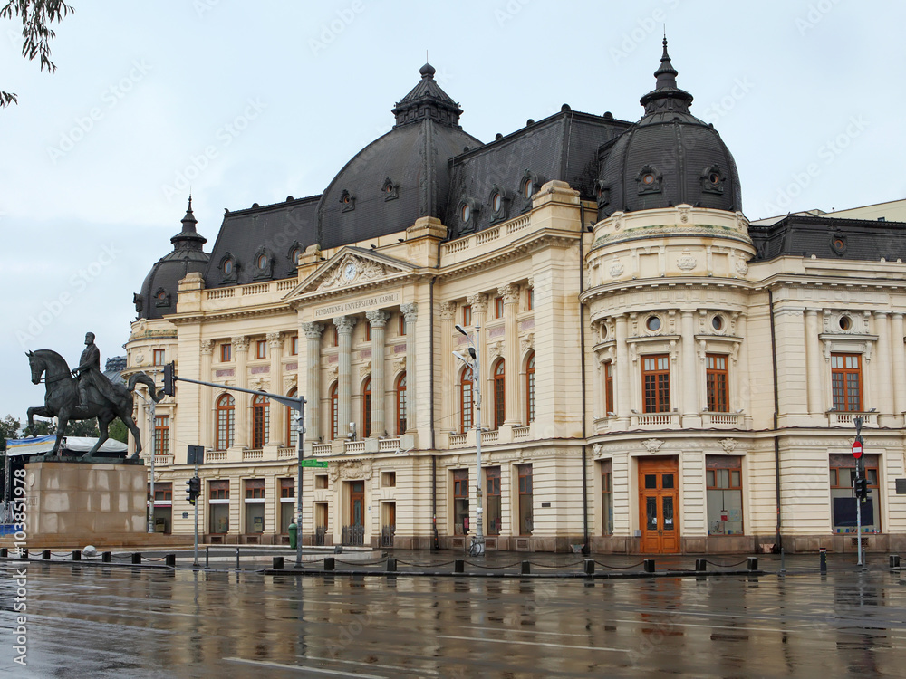 Fototapeta premium Old l University