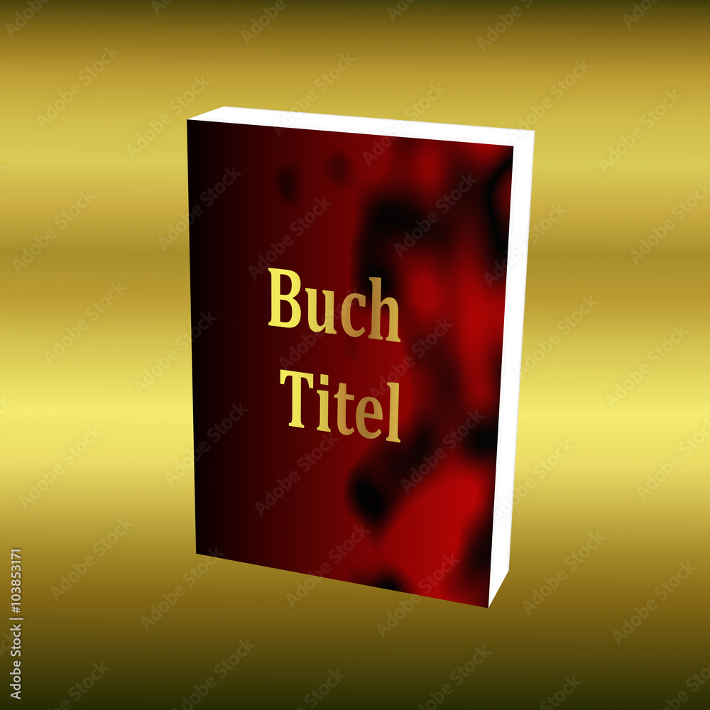 Rotes Buch mit goldener Aufschrift