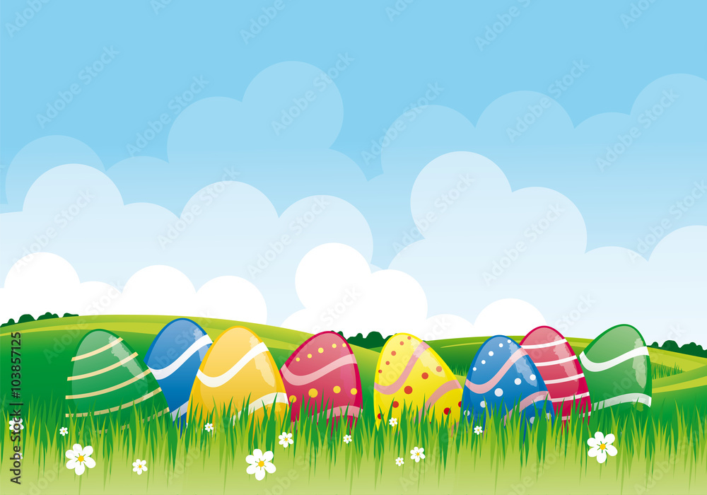 Fototapeta premium sfondo pasqua