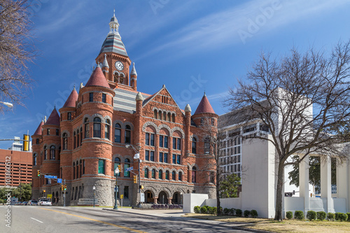 Old Red Museum, formerly Dallas County Courthouse in Dallas,  Texas photo