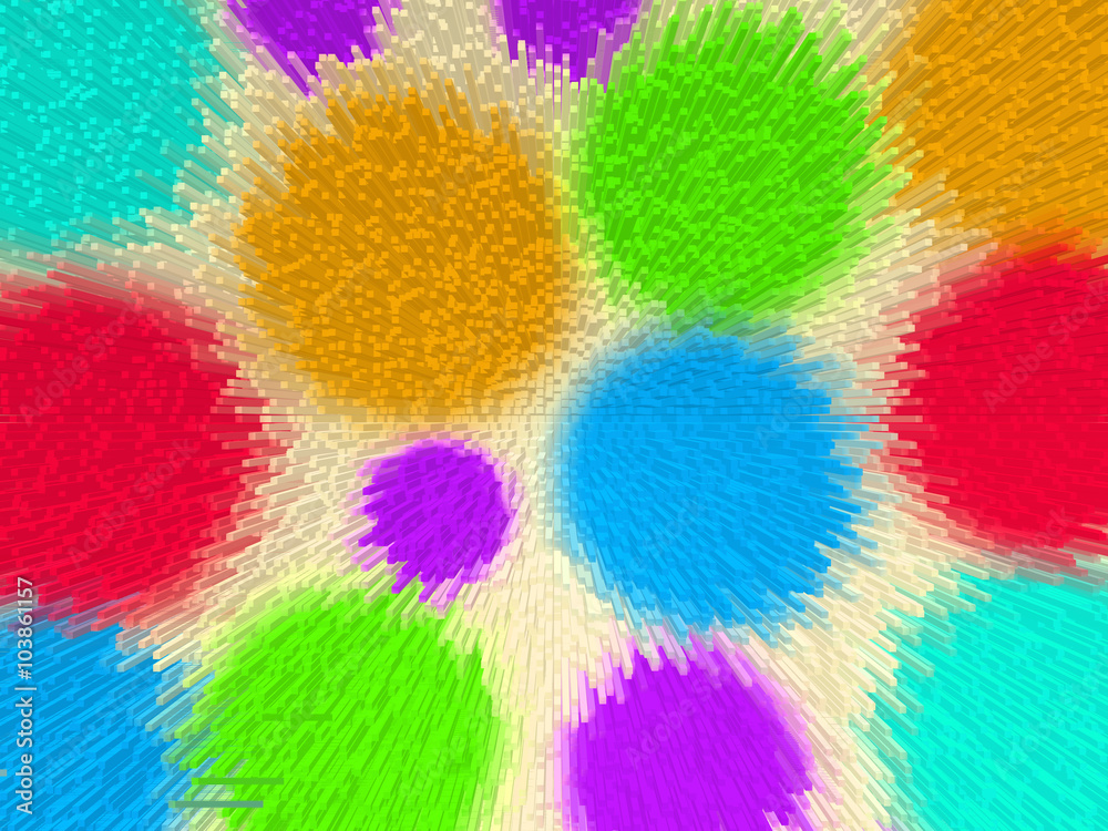 background squeezing extruded multicolored bright geometric shap background squeezing extruded multicolored bright geometric shap